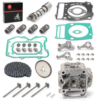 2 x Cylinder Head Assembly & Gasket for Polaris Sportsman (2005-2014)