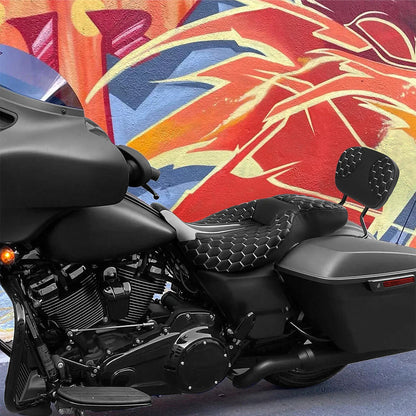 Driver & Passenger Seat Backrest for Harley Street Glide (2009-2023)