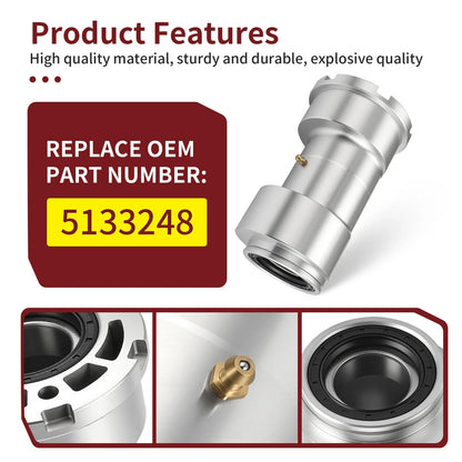 Rear Axle Bearing Carrier Hub for Polaris Outlaw 525 S (2008–2010)