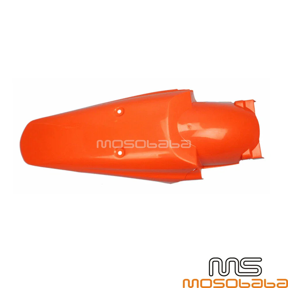 Orange Plastic Rear Motorcycle Fender for Honda XR 500R (1983-1984)