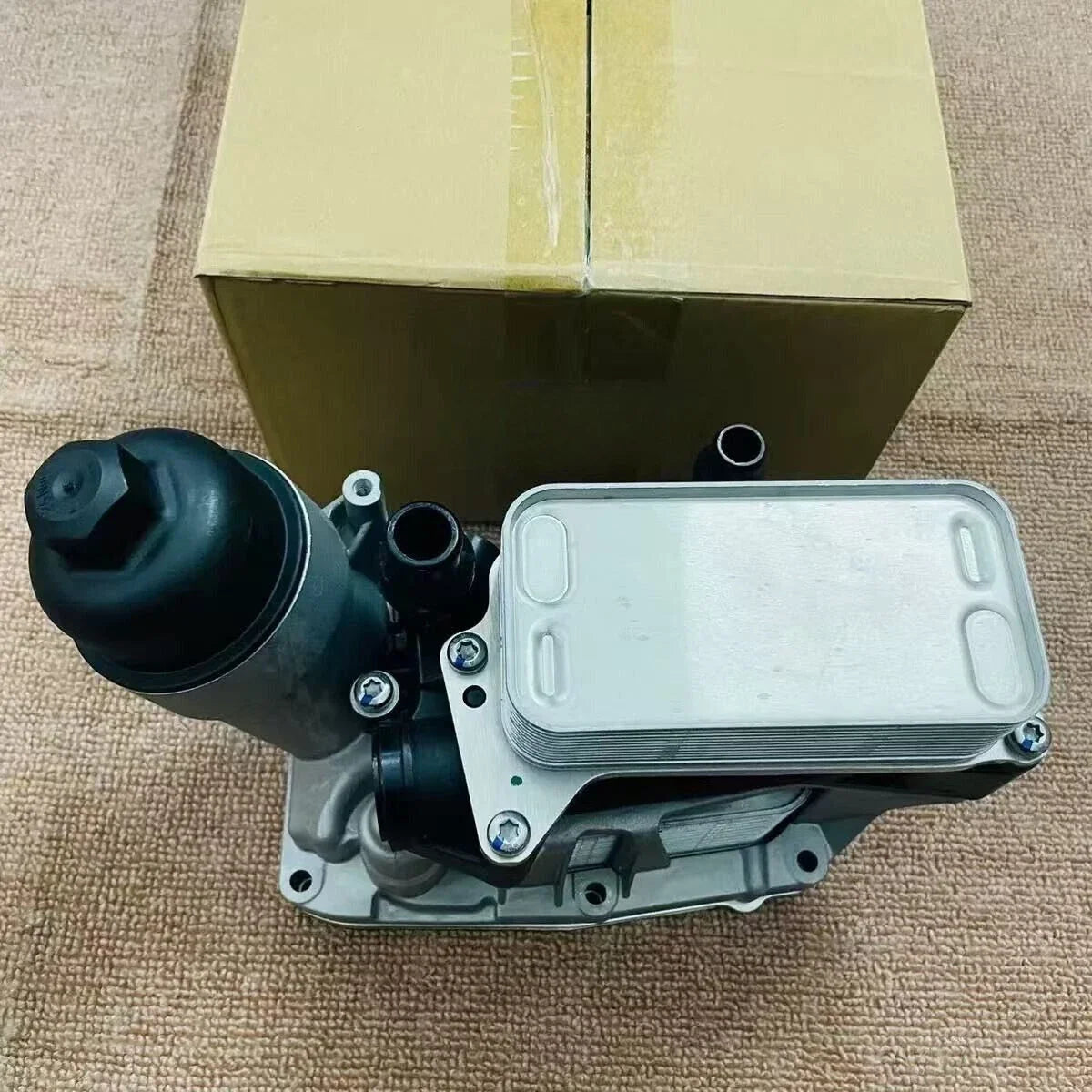 aluminum oil cooler for BMW F20 F30 F10 F01 X3 X4 X5 X6 (2011–2019)