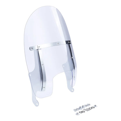 19" Front Windshield for Harley Fat Boy FLFB FLFBS (2018-2023)
