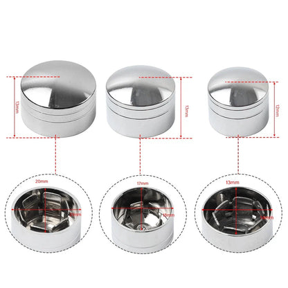 Red 61X Engine Bolt Topper Cap for Harley Touring Road King Street Glide (1999-2006)