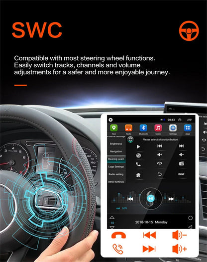 9.7'' Carplay Stereo Radio GPS Navigation for Ford Ka (2008-2014)