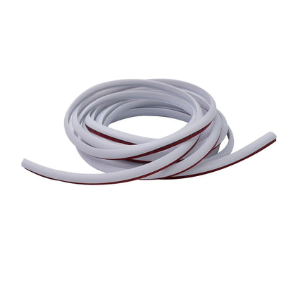 Rubber Sealing Strip White Inclined T-Shaped Weatherproof Accessories for Car