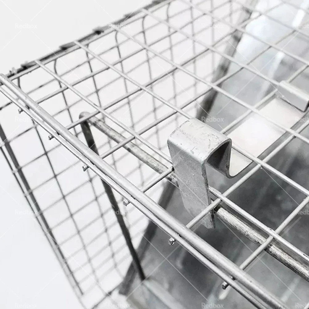 Humane Animal Cage Trap for Possum, Rabbit, Cat, Rat, Fox, Koala (79-28-33cm)