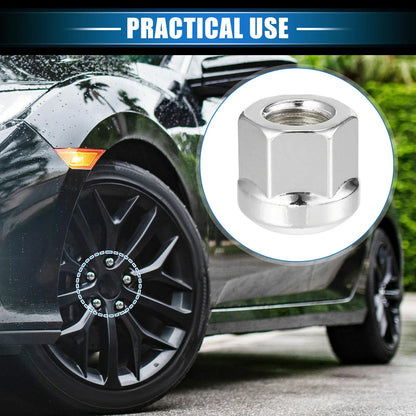 8 Pcs M12x1.5 Wheel Lug Nuts for Honda Accord Civic Insight CRX (2000-2023)
