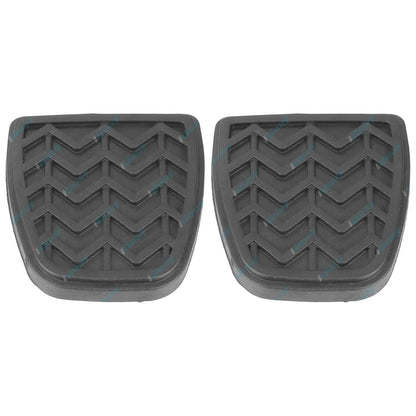 2 x Clutch & Brake Pedal Pads for Toyota Hiace KDH201 3.0L Diesel (2006-2018)
