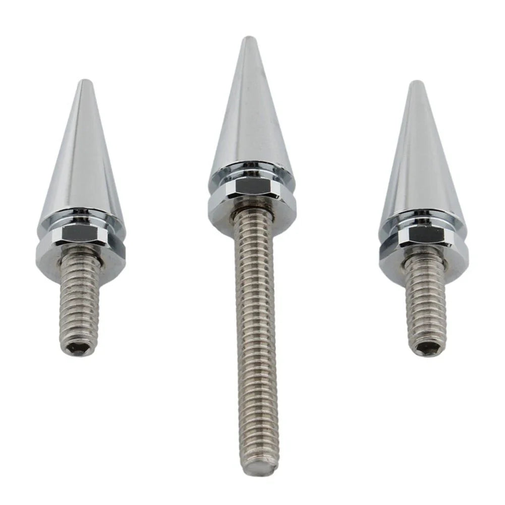 3 x 6mm Silver Windshield Screws for Harley Electra Glide (2014-2023)