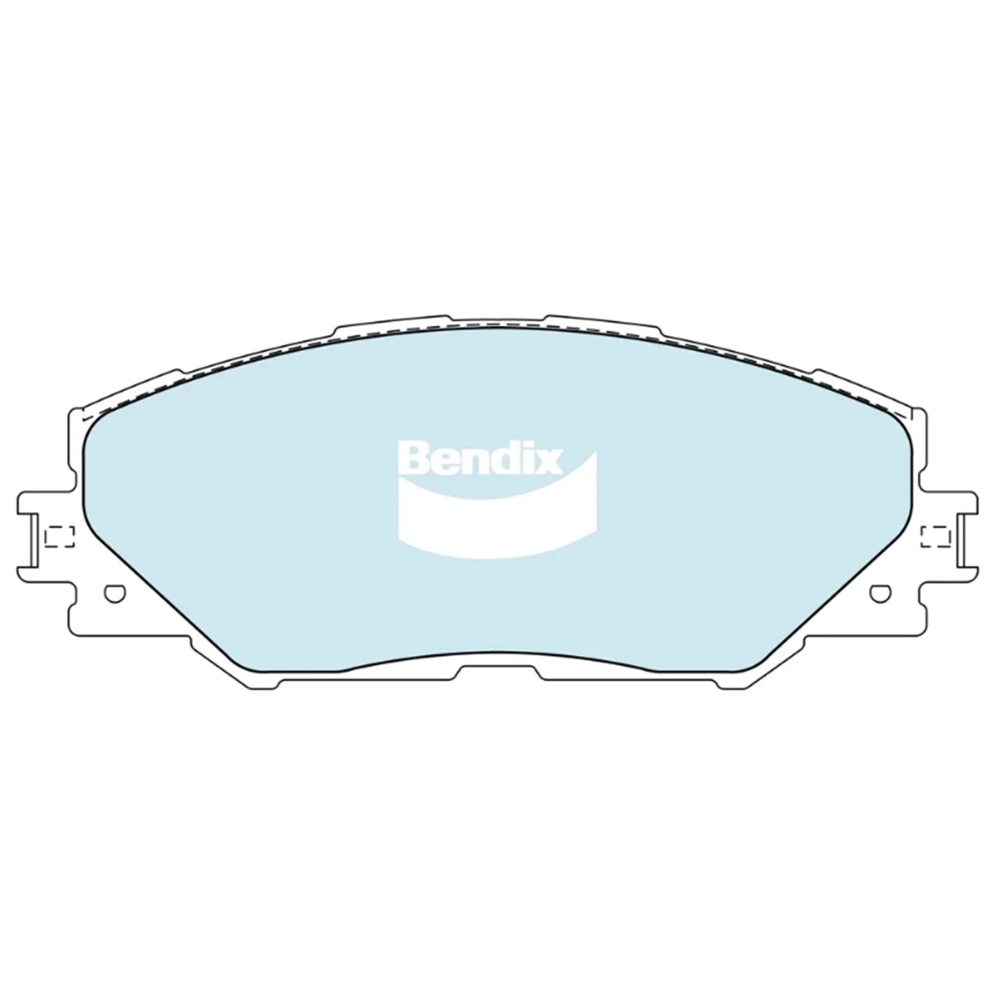 GCT Front Disc Brake Pad Set for Toyota RAV4 (2013–2019)