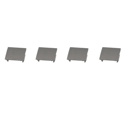 4Pcs Door Panel Cover-Plug for BMW 7 Series E65/E66 745i Grey (2002-2008)