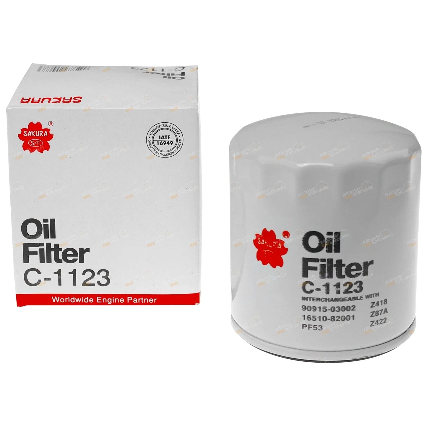 Engine Oil Filter fits various models (alternate to Z418 Ryco)