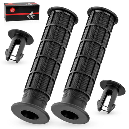 2 x Handlebar Grips & Grip End for Honda Foreman Rubicon