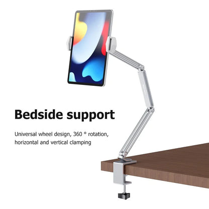 360° Universal Lazy Bed Desk Phone Holder Tablet Stand Mount Flexible