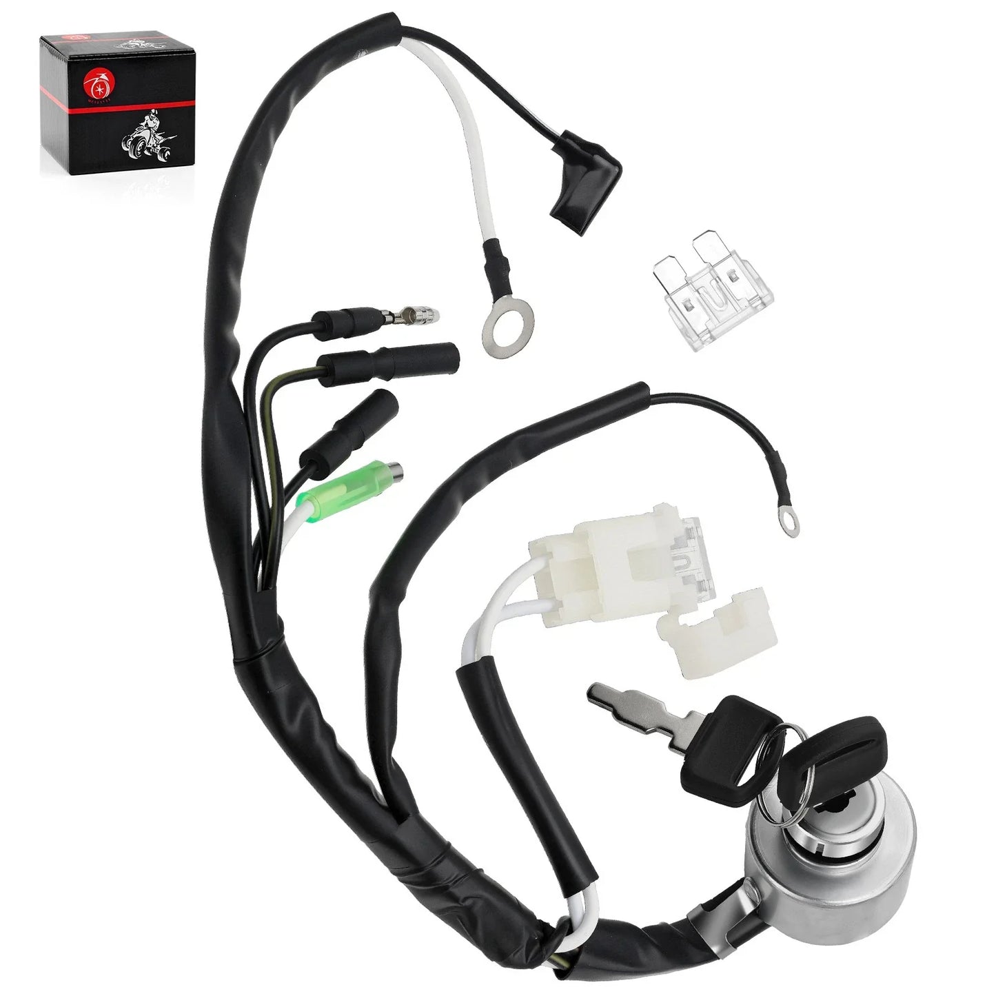Starter Key Switch Assembly for Honda GX610 GX620 GX670 (1998–2012)