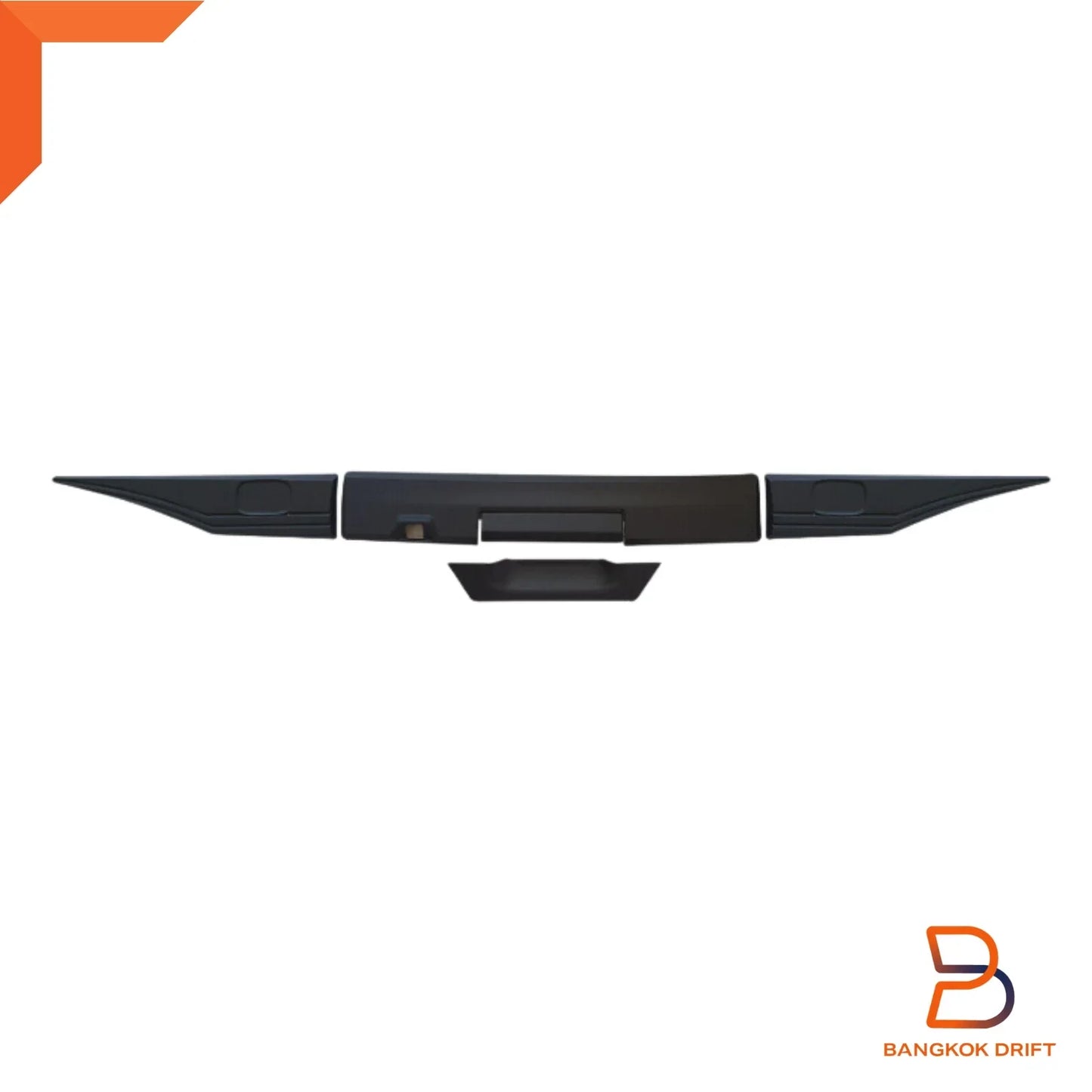 Matte Black Rear Tailgate Handle Cover for Mitsubishi Triton Ute (2019-2023)