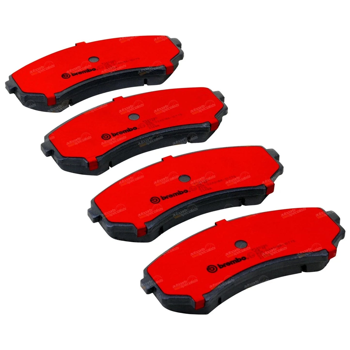 Brembo Front Disc Brake Pad Set for Ford Econovan JH (1999-2005)