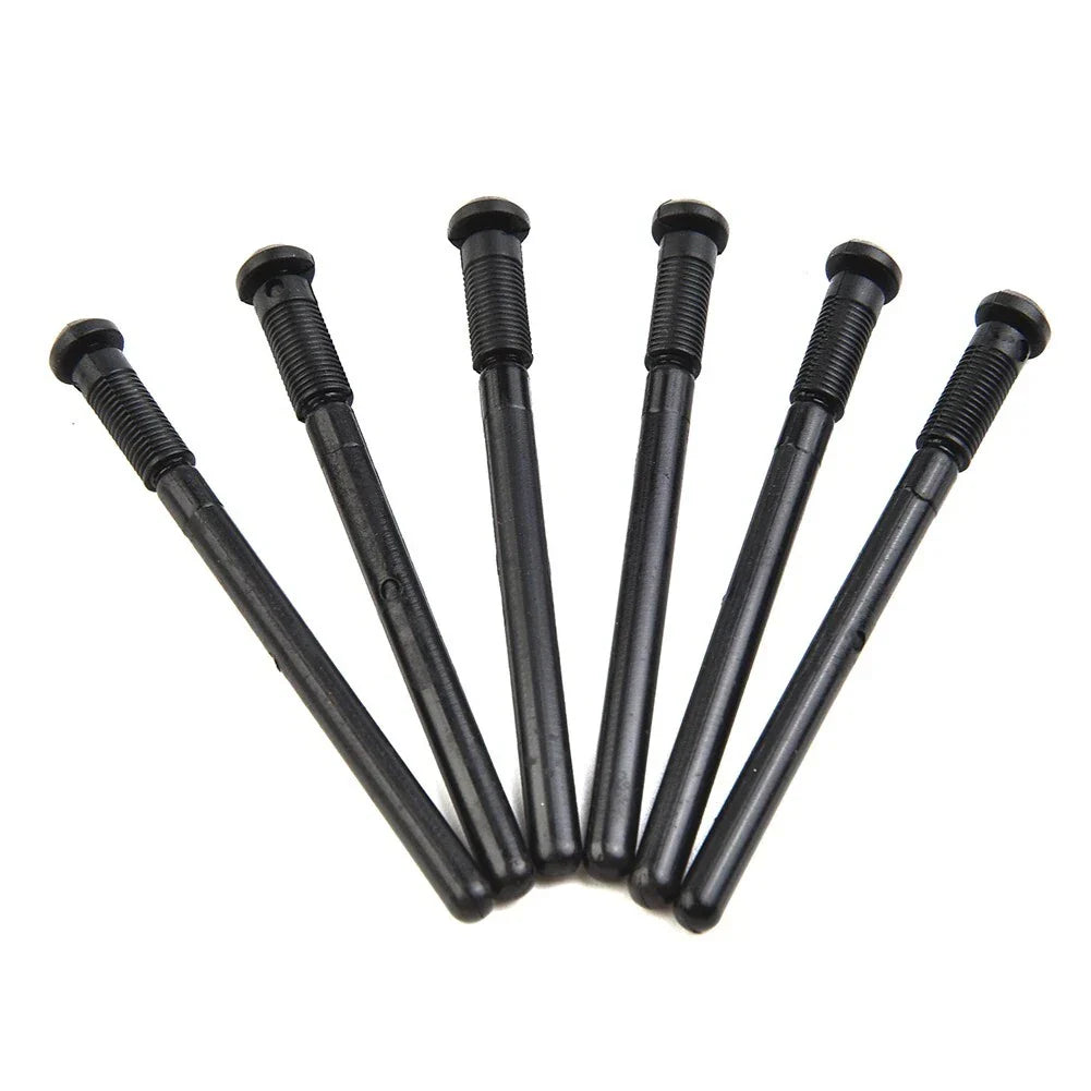 50pcs Plastic Blind Rivets 6mm for Wheel Arches Side Skirts Sills Bumpers