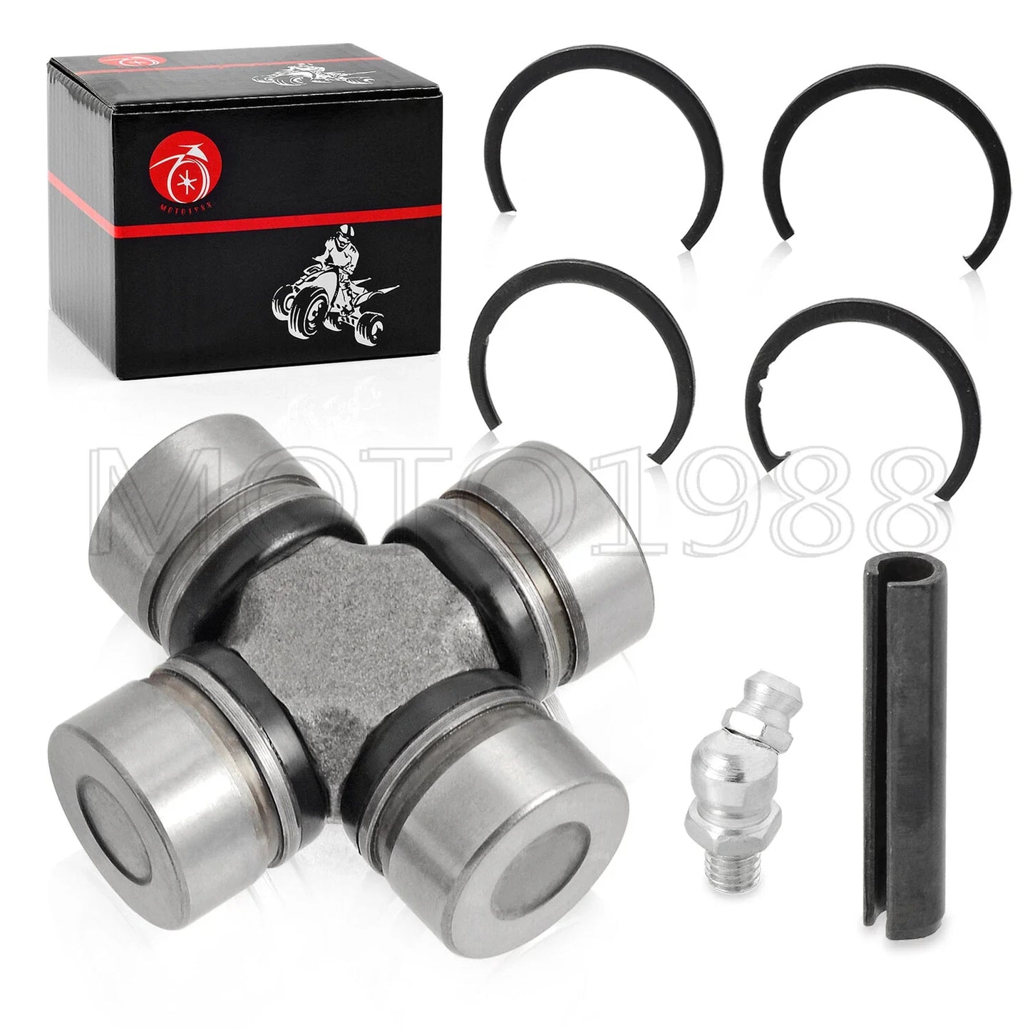 2 x Front & Rear driveshaft u-joint for Polaris RZR XP 1000 (2014–2023)