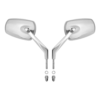 Chrome Rear View Mirrors for Harley Touring Street Road Glide 1982-2024