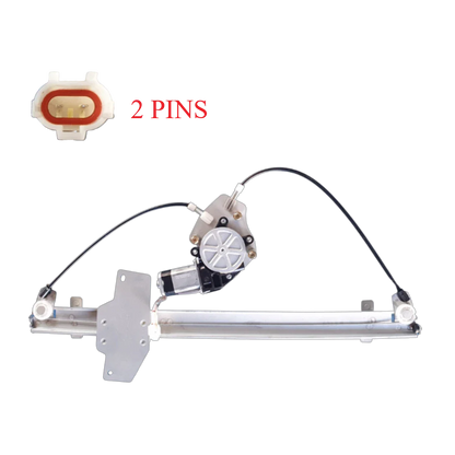 Front Window Regulator With Motor 2 Pins for Hyundai iLoad iMax (2007–2020)