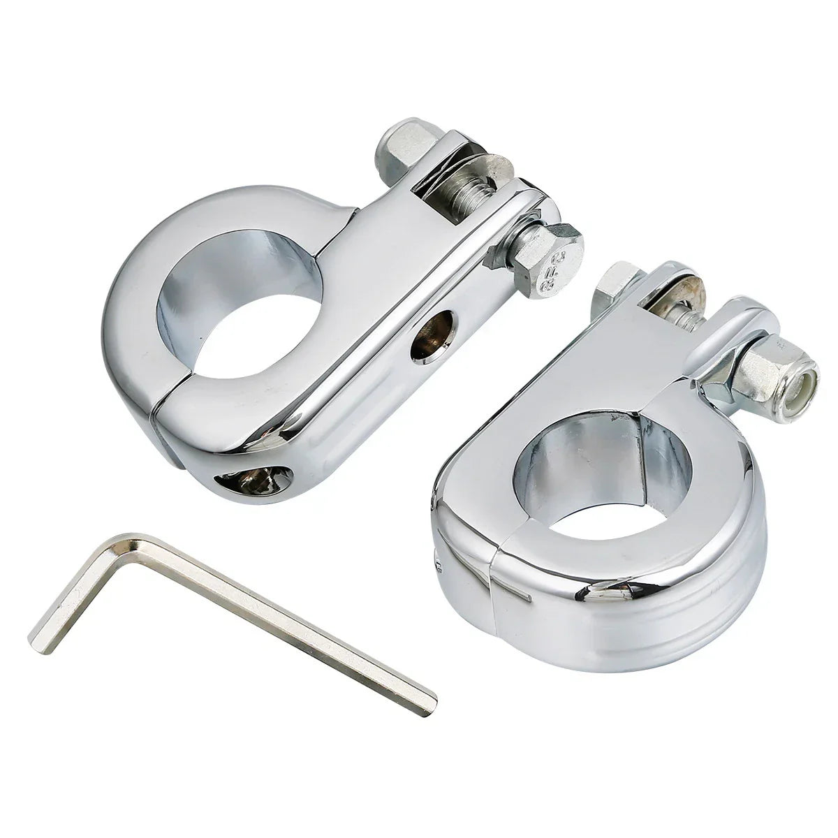 1.25" Highway Foot Pegs Mounts for Harley, Yamaha, Honda