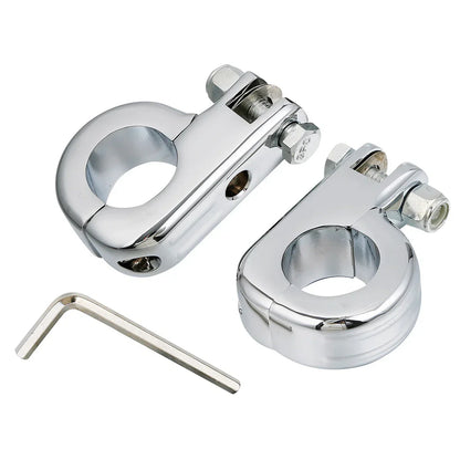 1.25" Highway Foot Pegs Mounts for Harley, Yamaha, Honda