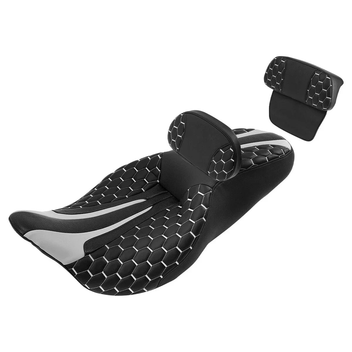 Seat & Backrest Pads for Harley Street Glide & Road Glide (2014-2023)