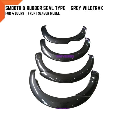 6" Grey Wildtrak Fender Flares for Ford Ranger PX3 (2018-2021)