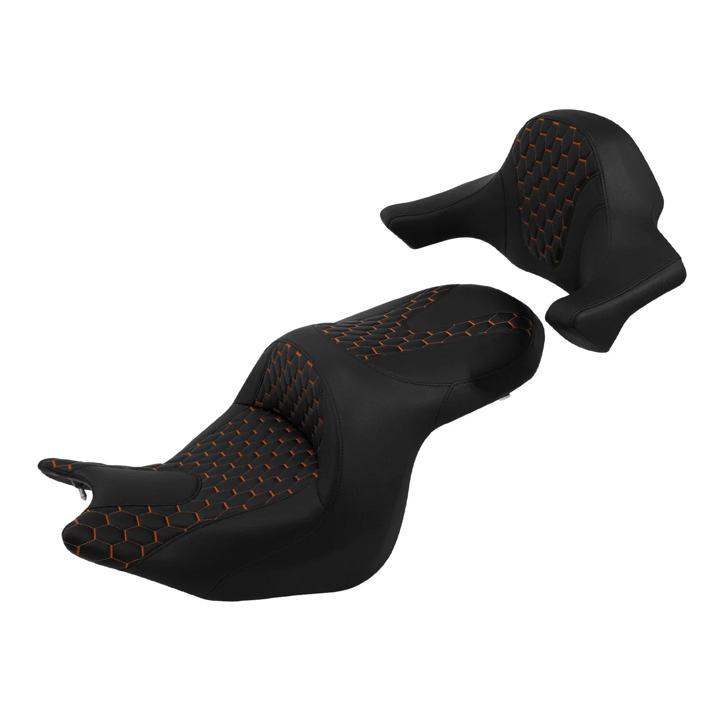 Driver Passenger Seat Backrest Pad for Honda Goldwing 1800 Tour (2018-2023)