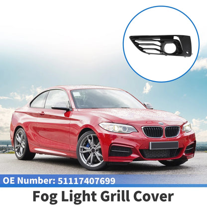 1 Pc Car Front Left Fog Light Grill for BMW 2 Series (2017-2020)