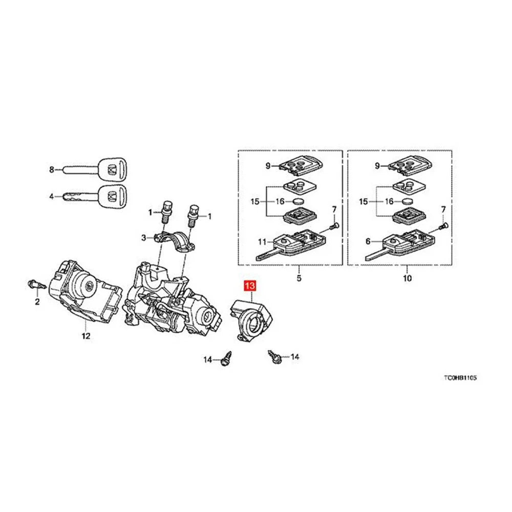 Immobilizer Module for Honda Odyssey 2010-2012, Accord 2011-2013