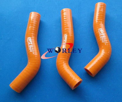 Silicone Radiator Hose for KTM 250SXF 2007-2009 - Blue