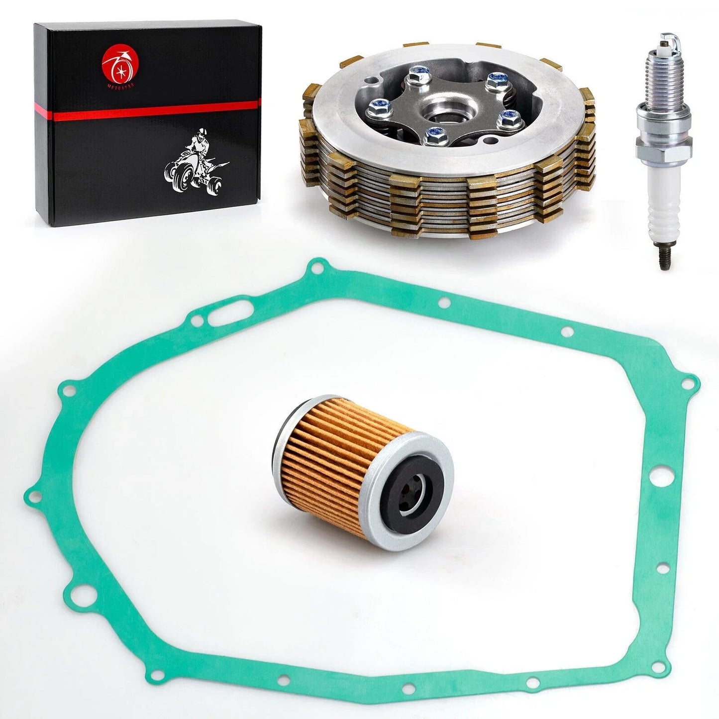Heavy Duty Clutch Assembly w/ Gasket for Yamaha MOTO-4 YFM350 (1987–1995)