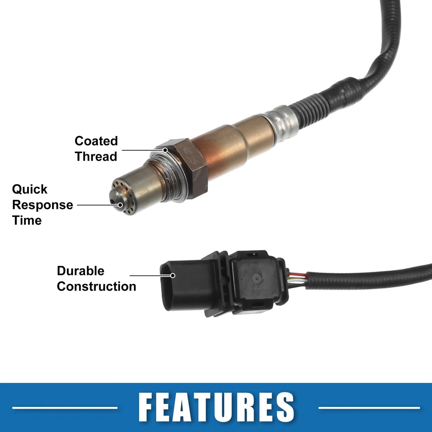 1 Pair Oxygen Sensor for BMW X3 (2007-2010)