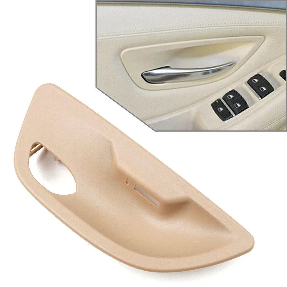 Beige ABS Door Handle Bowl Cover for BMW 5 Series F10 F11 (2011-2017)