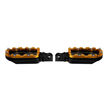 10mm Highway Footpegs for Harley Touring Street Road King Glide