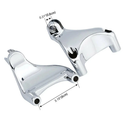 Chrome Rear Passenger Foot Peg Mount for Harley Sportster (2004-2013)