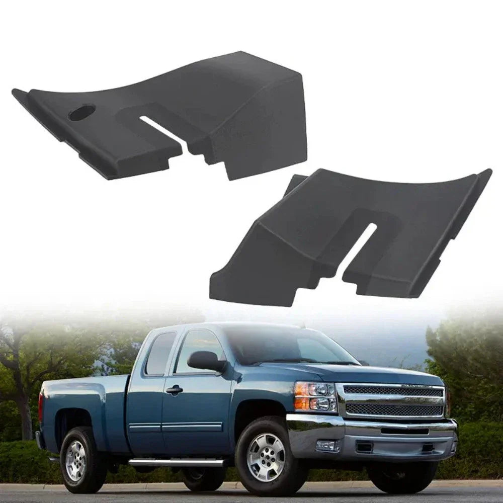 Cowl Panel End Cap Covers for Chevy Silverado 1500 2500 3500 (2007-2013)