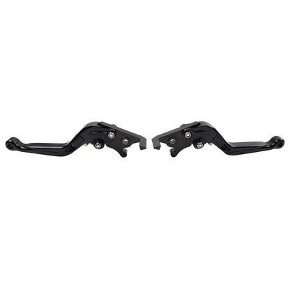 Black Extendable Brake Clutch Levers for Suzuki GSXR600 GSXR750 GSXR1000 (06-10)
