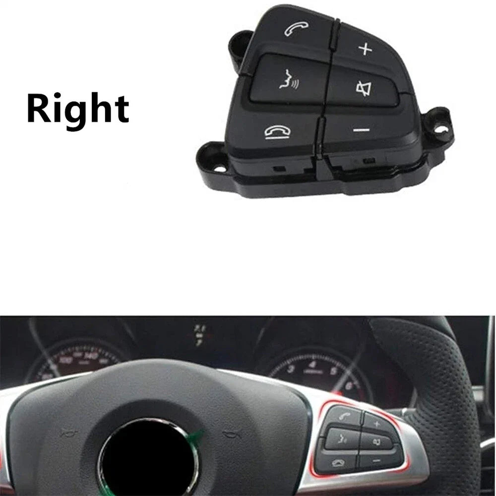 Black ABS Steering Wheel Right Cruise Control Switch for Benz