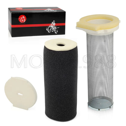 Air Filter Cage Guide CAP Kit for Yamaha Warrior Wolverine YFM350 (1988–2001)