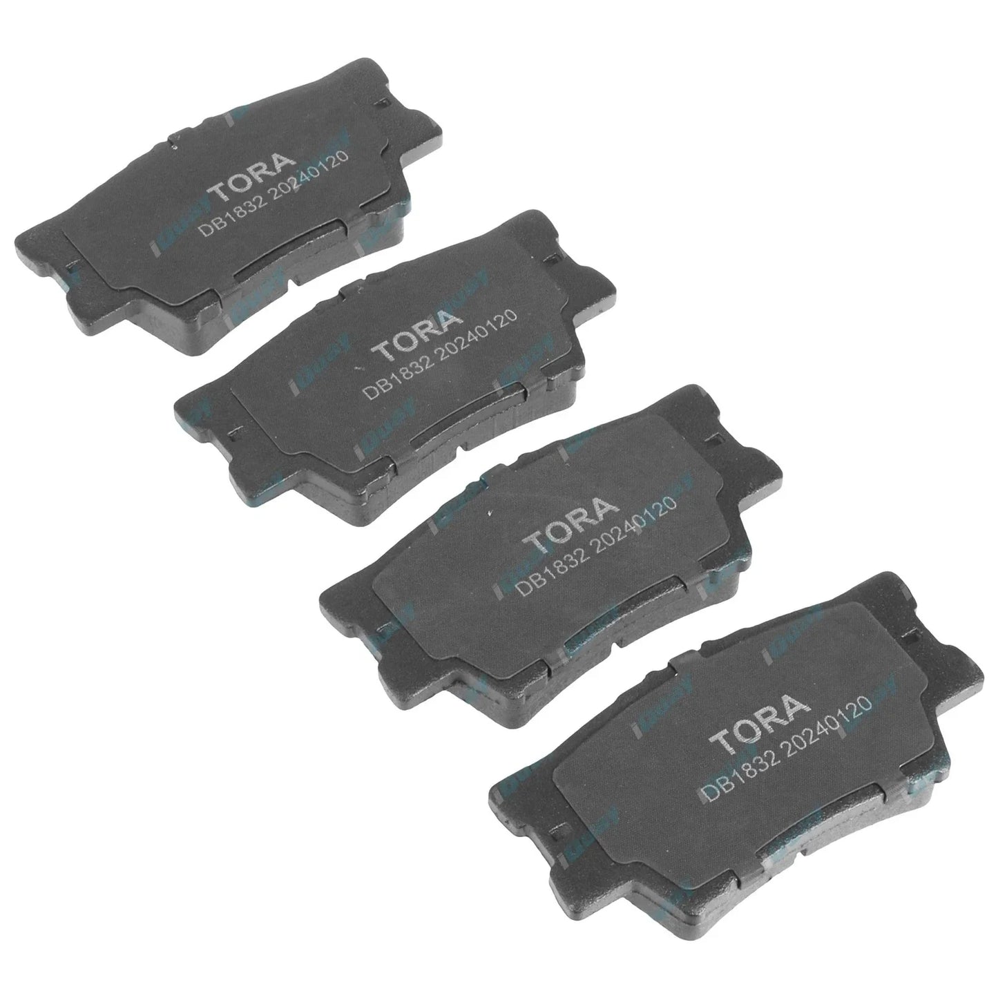 Rear Ceramic Disc Brake Pad Set for Toyota Aurion GSV50R V6 3.5L 2GR-FE 2012~17