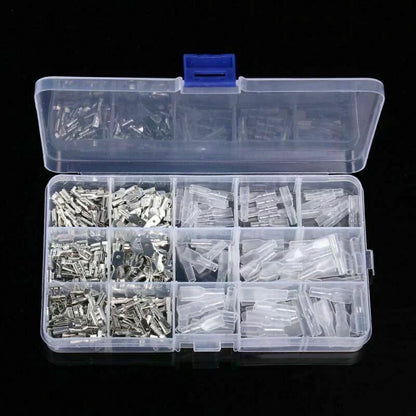 270pc Electrical Wire Crimp Connectors Male Female Spade Assortment