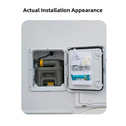 Multi Layer RV Toilet Storage Box Waste Tank Wall Mounted for DOMETIC