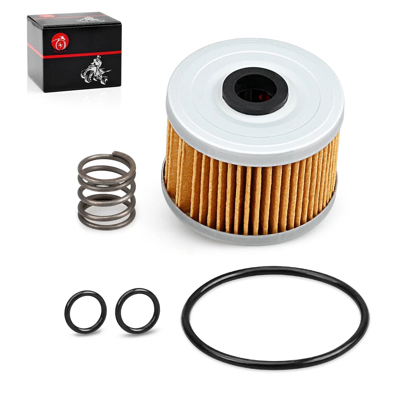 Oil Filter & O-Ring for Honda ATC250ES Big Red/ATC250SX/ATC350X (1985–1987)