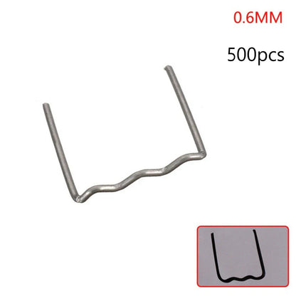500 x 0.6mm Flat Hot Staple for Car Bumper Welder Repair Kit