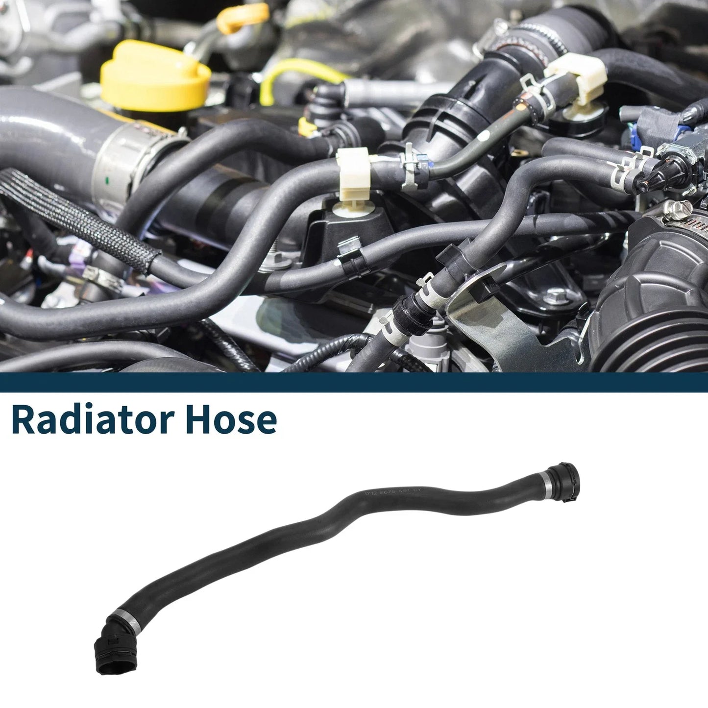 Radiator Hose 2.0L for BMW 530i Coolant Tube (2020-2023)