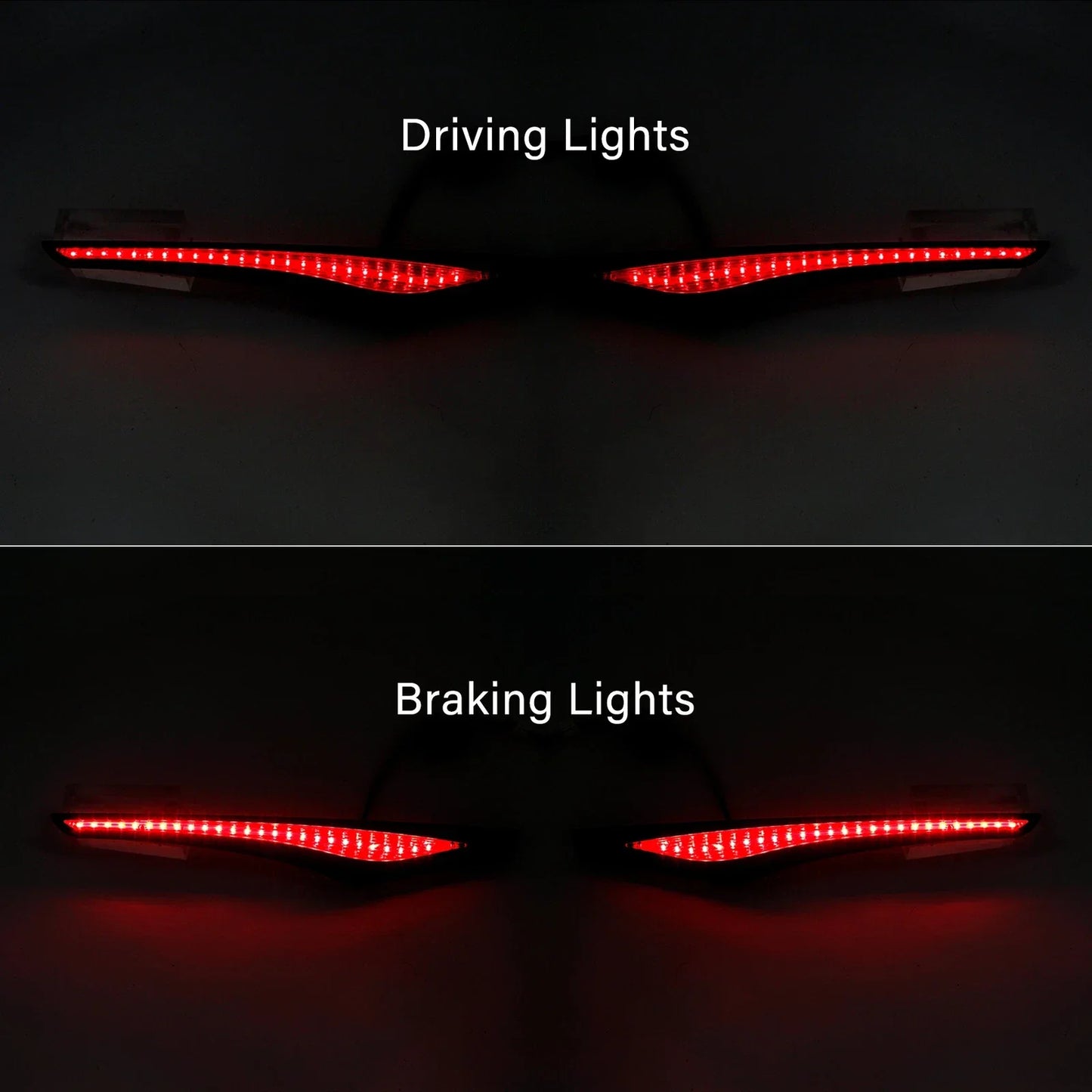Saddlebag Accent Swoop LED Lights for Honda Goldwing GL 1800 (2012-2017)