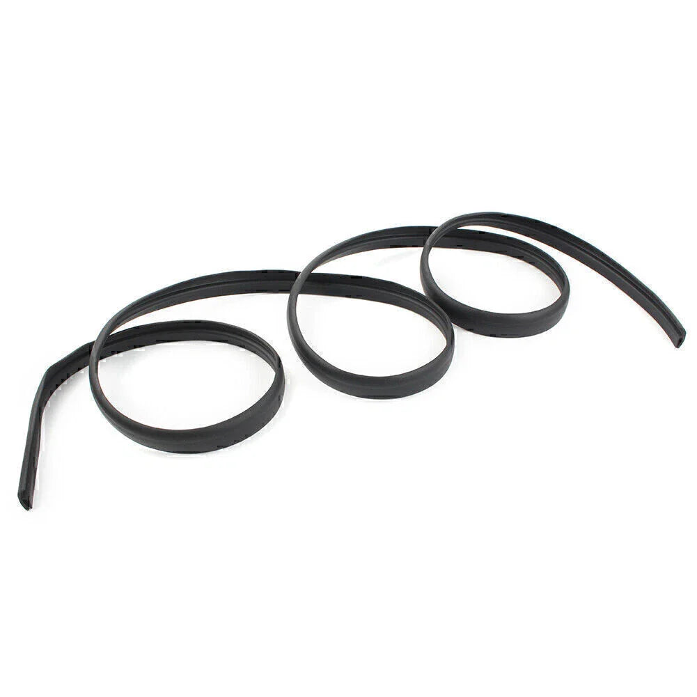 1.7m Black Seal Trim Moulding Strip for Front Windshield Panel (All Years)